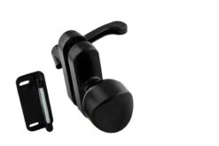 National Hardware Black Zinc Universal Knob Latch 1 Pk