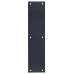 Tell Matte Black Stainless Steel Push Plate 1 Pc