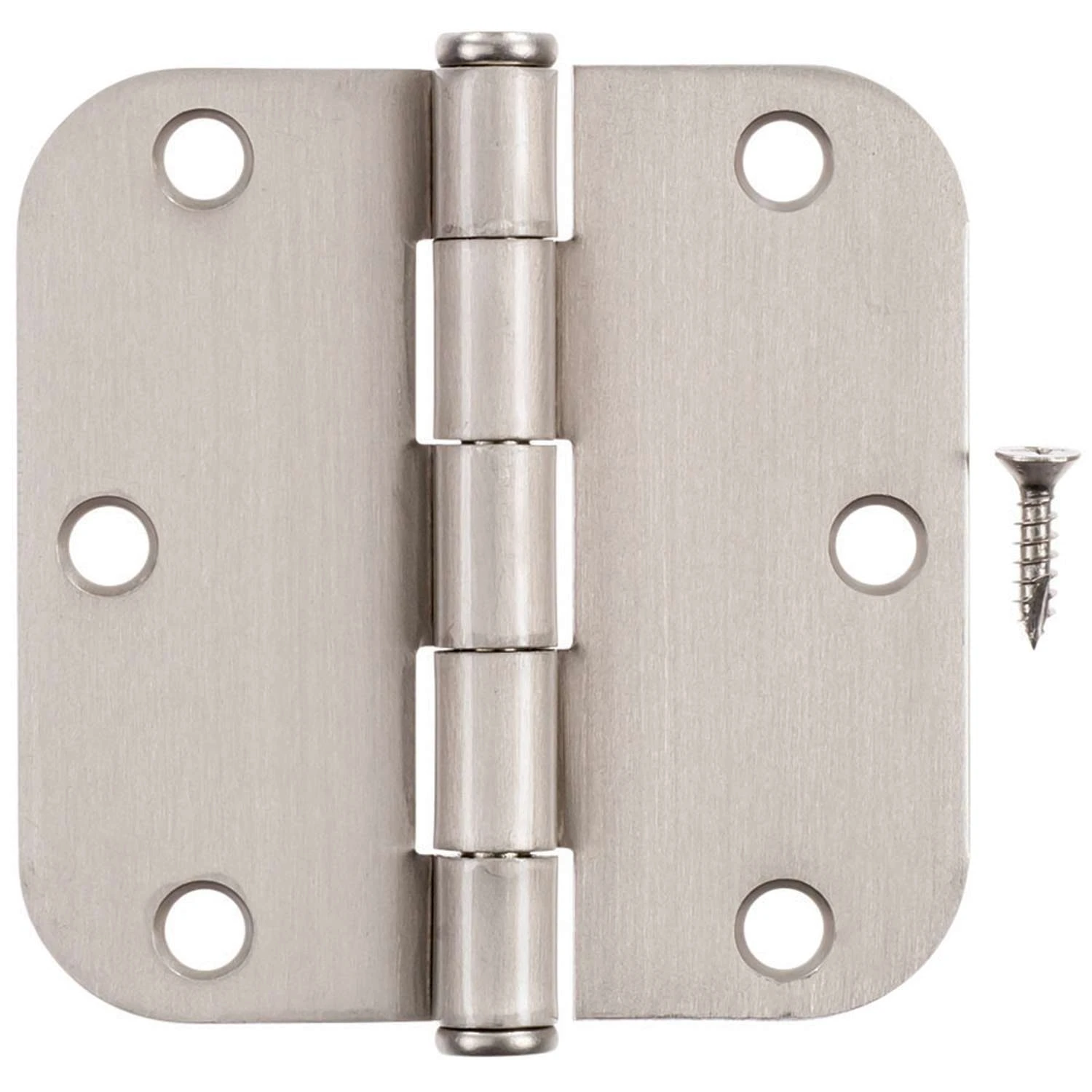 Hampton 3-1/2 In. L Satin Nickel Residential Door Hinge 12 Pk 3 Hampton 3-1/2 In. L Satin Nickel Residential Door Hinge 12 Pk