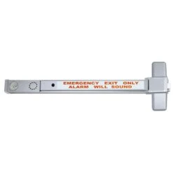 Tell Satin Silver Aluminum Commercial Exit Device 2 Pk