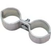 National Hardware 2 In. L Zinc-Plated Silver Steel Gate Pipe Clamp 1 Pk -Acme Acorn Store d4bb8389 03a9 48e3 98a2 d46b9ca60573
