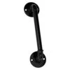 National Hardware 2.5 In. L Black Steel Gate Handle 1 Pk