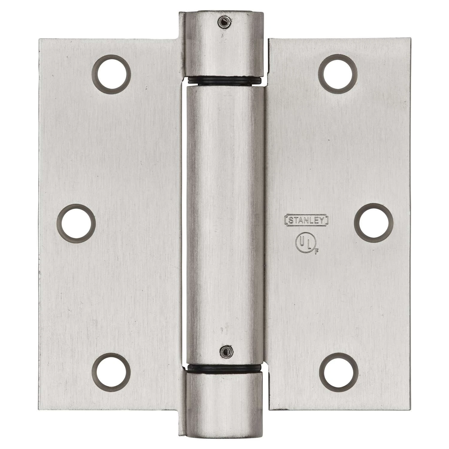 National Hardware 3-1/2 In. L Satin Nickel Spring Hinge 1 Pk 3 National Hardware 3-1/2 In. L Satin Nickel Spring Hinge 1 Pk