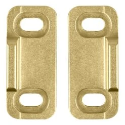 National Hardware Brushed Gold Aluminum Double Floor Guide 1 Pc 9 National Hardware Brushed Gold Aluminum Double Floor Guide 1 Pc -Acme Acorn Store df777393 3d0c 4459 a265 6c9b702fcb36