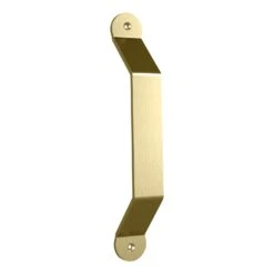 National Hardware Charleston Brushed Gold Steel Pull Handle 1 Pc