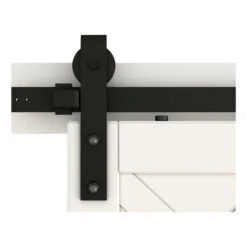 National Hardware Designer Matte Black Steel Barn Door Hanger Kit 1 Pc 13 National Hardware Designer Matte Black Steel Barn Door Hanger Kit 1 Pc -Acme Acorn Store e2234323 f528 467f 9a70 251c55208d7e