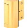 Prime-Line Bright Brass Gold Aluminum Entry Door Blocker 1 Pk 1 Prime-Line Bright Brass Gold Aluminum Entry Door Blocker 1 Pk -Acme Acorn Store e2cc81f4 3852 4352 bfb9 31011770142f