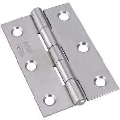 National Hardware 3 In. L Narrow Hinge 2 Pk