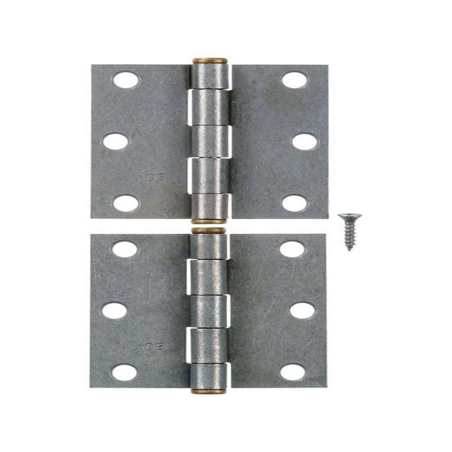 Ace 3 In. L Galvanized Broad Hinge 2 Pk 3 Ace 3 In. L Galvanized Broad Hinge 2 Pk