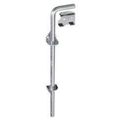 National Hardware 19.9 In. L Zinc-Plated Silver Steel Cane Bolt 1 Pk