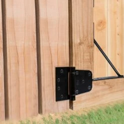 National Hardware 3.74 In. L Black Steel Anti-Sag Gate Kit 1 Pk -Acme Acorn Store ee9b1916 8a6c 42be aa8a f24a48353d8d