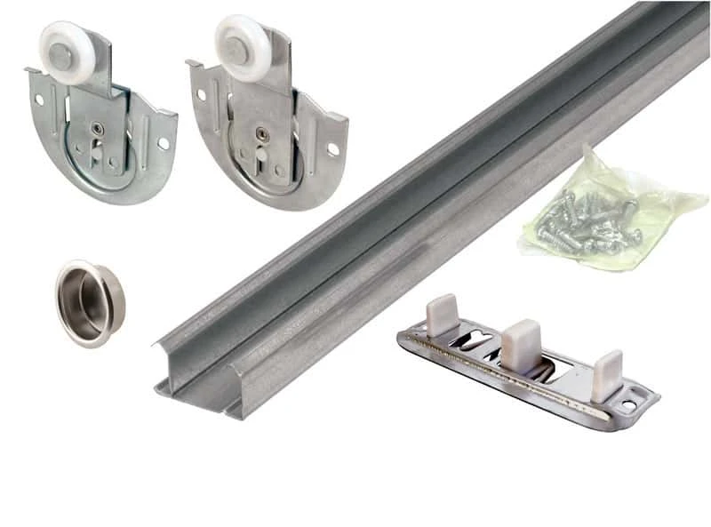 Prime-Line Galvanized Steel Bi-Pass Door Bumper 1 Pk 3 Prime-Line Galvanized Steel Bi-Pass Door Bumper 1 Pk