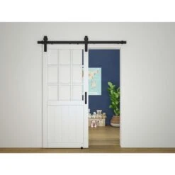 National Hardware Classic Matte Black Steel Barn Door Hanger Kit 1 Pc 21 National Hardware Classic Matte Black Steel Barn Door Hanger Kit 1 Pc -Acme Acorn Store f56813db 47c3 4d38 a5a0 5f1b351db2a8