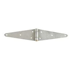Ace 8 In. L Galvanized Heavy Duty Strap Hinge 1 Pk