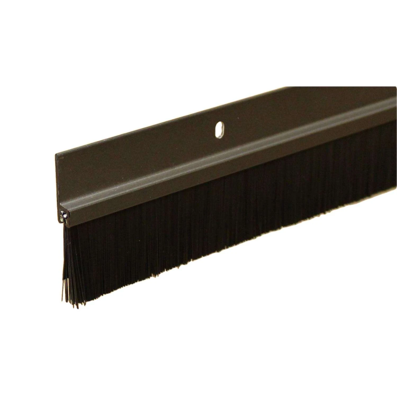 Randall Black/Brown Aluminum/Polypropylene Door Sweep 1 Pc 3 Randall Black/Brown Aluminum/Polypropylene Door Sweep 1 Pc