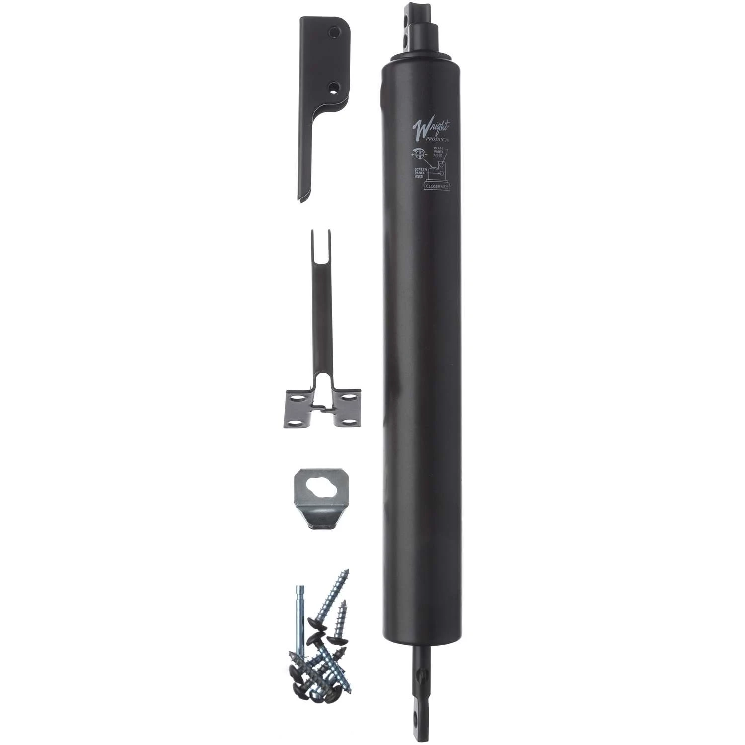 Wright Bronze Aluminum Pneumatic Door Closer 3 Wright Bronze Aluminum Pneumatic Door Closer - Image 2