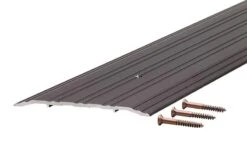 M-D 0.25 In. H X 5 In. W X 36 In. L Bronze Aluminum Fluted Saddle Threshold Bronze