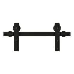 National Hardware Designer Matte Black Steel Barn Door Hanger Kit 1 Pc 12 National Hardware Designer Matte Black Steel Barn Door Hanger Kit 1 Pc -Acme Acorn Store ff24a10e 8011 4de4 a60f bc47e7158939